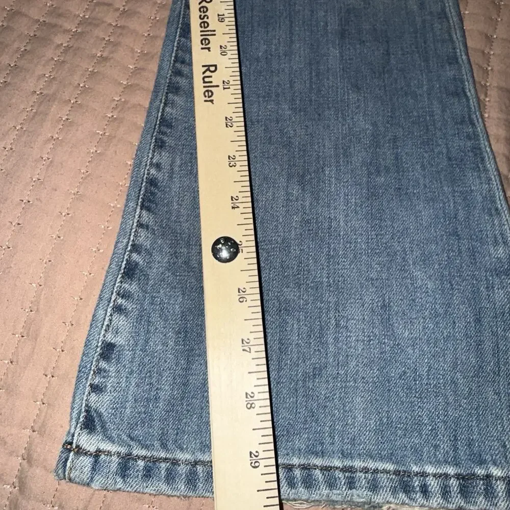 *Abercrombie & Fitch Y2K Jean & Top 2 Pc Bundle* Sz 6 32x30 & M Tank EUC Curated - Picture 7 of 16